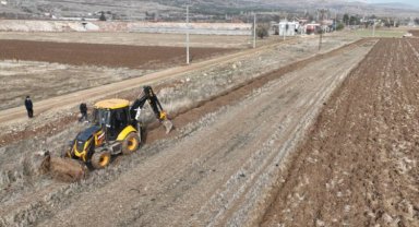 Elmalı Çobanisa Mahallesi'ne kapalı devre sulama sistemi