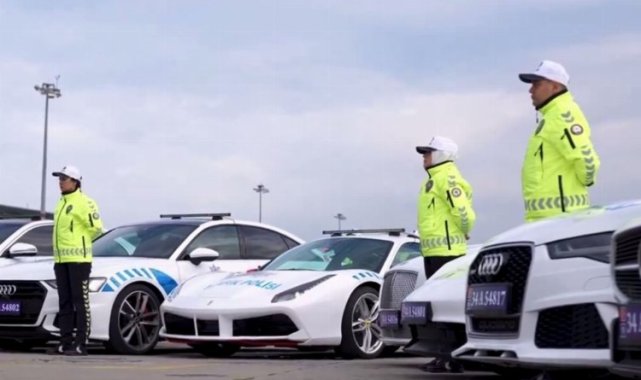 Ferrari'den Range Rover'a hepsi Emniyet'in oldu!