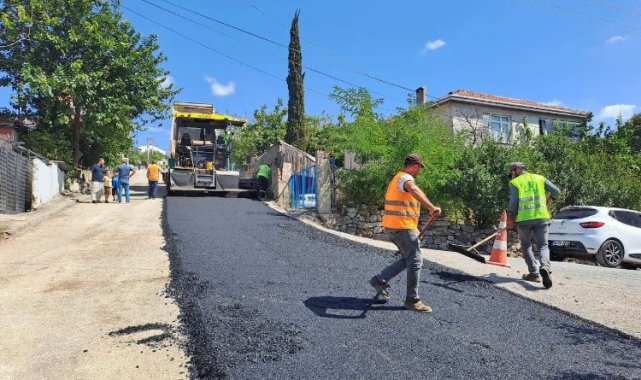 Gebze'de 2 ayda 27 bin 320 ton asfalt serildi