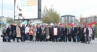 Gölmarmaralı kadınlar Manisa'da ağırlandı