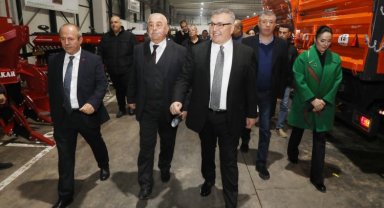 Hem Kesimoğlu'na, hem de fuara misafir oldular