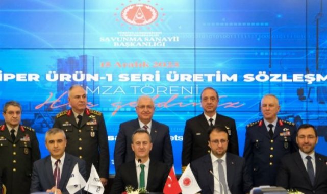İki ürünün seri üretimi için imzalar atıldı