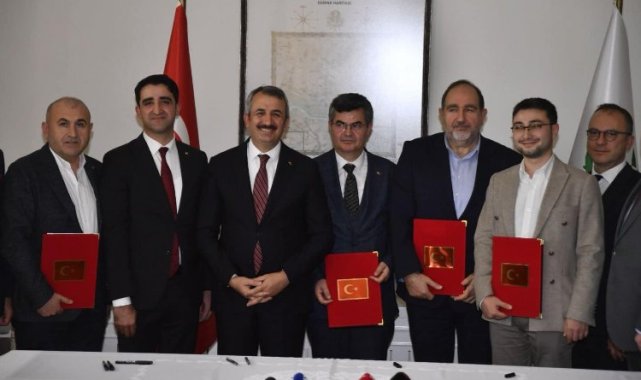 İpsala OSB'de 7 firmaya yer teslimi yapıldı