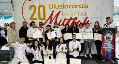 İzmirli öğrenciler 'İstanbul Mutfak Günleri'ne damga vurdu