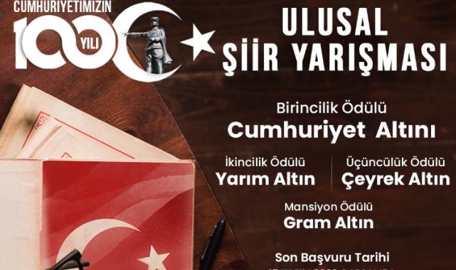 İzmit Belediyesi Ulusal Şiir Yarışması sonuçlandı