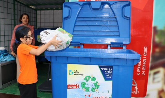 İzmit 'geri dönüşüm'de fark oluşturdu