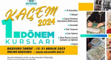 KAÇEM'de kadınlar için yeni kurs