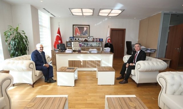 Kayseri Büyükşehir'den yargıya ziyaret