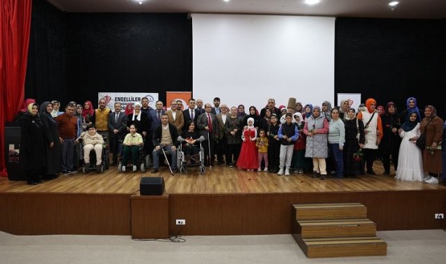 Kayseri Hacılar'da engelliler unutulmadı