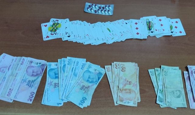 Keşan'da kumar baskını