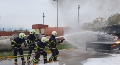 Kocaeli İtfaiyesi'nden hayat kurtaran eğitimler