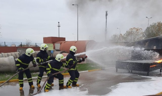 Kocaeli İtfaiyesi'nden hayat kurtaran eğitimler
