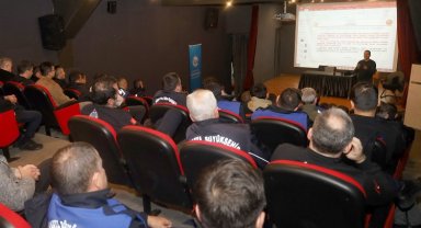 Kocaeli Zabıtası'na biber gazı eğitimi