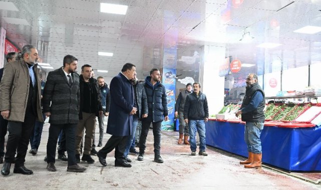 Malatya'da Et-Balık Pazarı'na inceleme