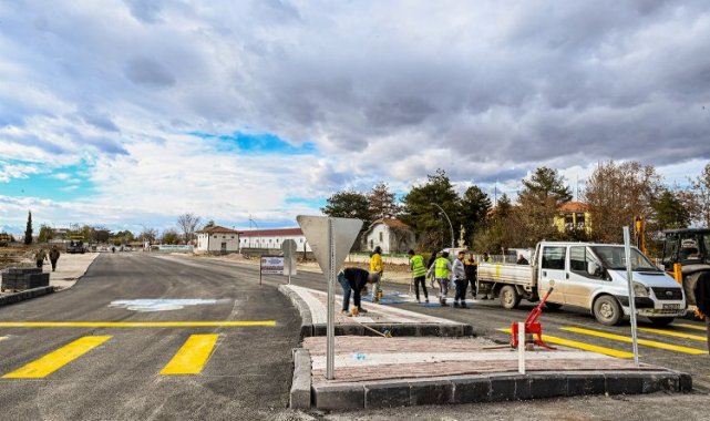 Malatya'da tamamlanan bağlantı yoluna Başkan Gürkan'dan inceleme