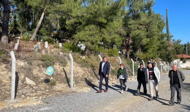 Manisa Akhisar'da 5 mezarlığın güvenliği sağlandı