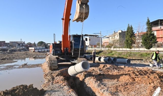 Manisa Cider Yolu Projesi'nde altyapı çalışmaları