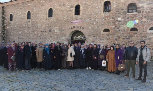 Manisa Saruhanlı kadınlar Büyükşehir'de ağırlandı