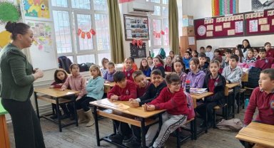 Manisa'da ilkokul öğrencilerine su tasarruf eğitimi