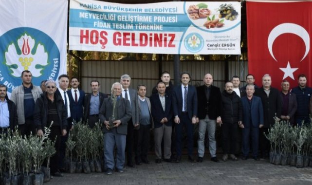 Manisalı üreticiler Büyükşehir'le kalkınıyor