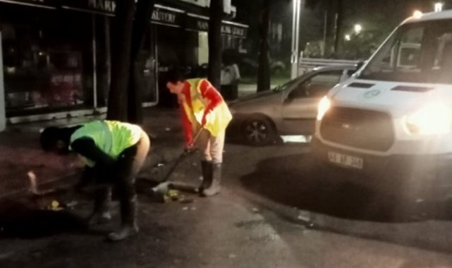 MASKİ yağış boyunca sahadaydı