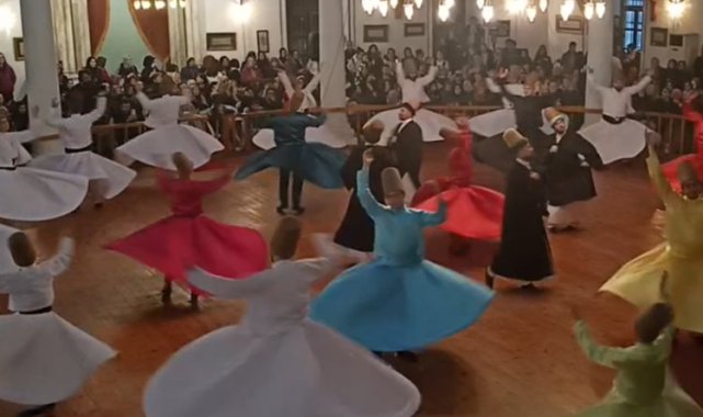 Mevlana Gelibolu Mevlevihanesi'nde anıldı