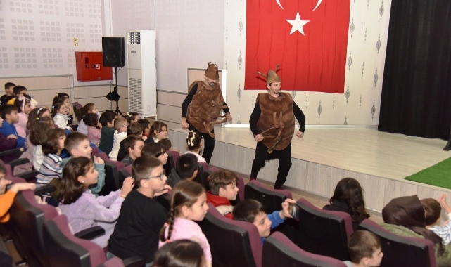Minikler buğdayın yolculuğuna tanık oldu