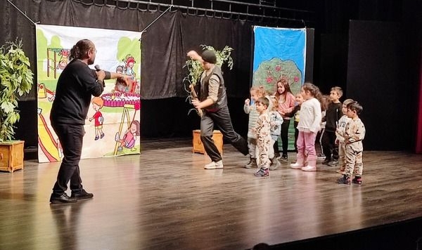 Minikler doyasıya eğlendi