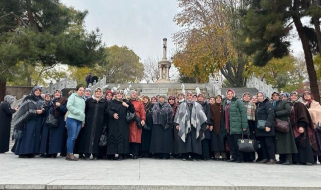Pazaryerili kadınlardan Konya'ya kültür gezisi