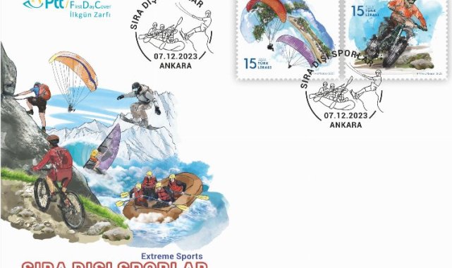 PTT'den 'sıra dışı sporlar' anma pulu