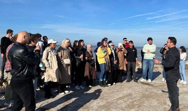 Sakarya'da üniversiteli öğrenciler şehrin güzelliklerini keşfetti