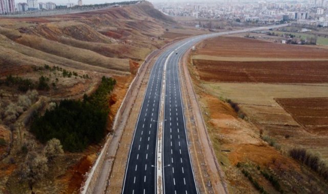 Sivas'ta Alibaba-Kılavuz bağlantı yolu hizmete girdi