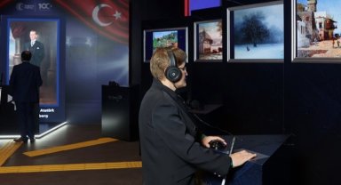 'Tablolar Konuşuyor Dijital Resim Sergisi' AKM'de
