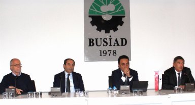 Tekstilin bugünü ve geleceği Busiad Evi'nde konuşuldu