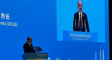UCLG Başkan Altay Çin'de dünya belediyelerine seslendi