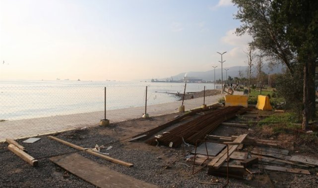 Yarımca Yelken Tesisinde çalışmalar sürüyor