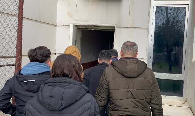 Adıyaman'da cinayet zanlısı adliyeye sevk edildi
