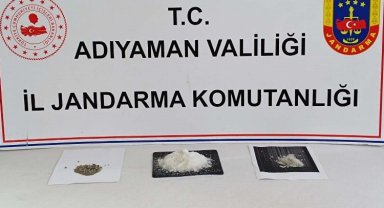 Adıyaman'da uyuşturucudan iki şüpheli adli makamlara sevk edildi