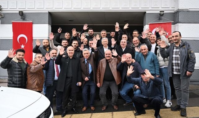 Ankara Büyükşehir taksici esnafının yanında