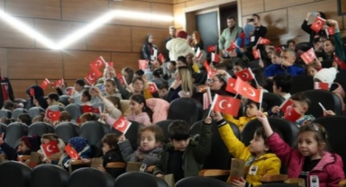 Bayburt’ta çocuklar için sinema etkinliği 