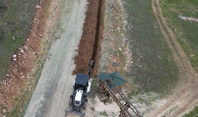 Bilecik İl Özel İdaresi'nden Gölpazarı'nda yeni su hattı çalışması