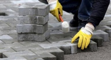 Bursa Keles'e 153 bin metrekare taş döşendi