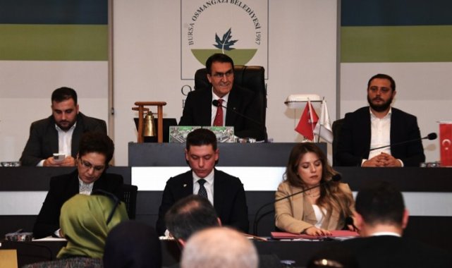 Bursa Osmangazi Meclisi'nde yılın ilk toplantısı