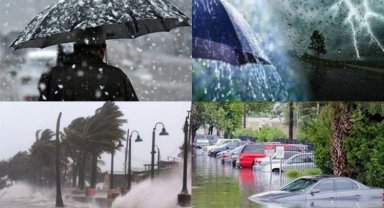 Doğu'ya kar, Güney'e sağanak uyarısı