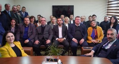 Edirne'de Belgin İba'dan ittifak ortağı MHP'ye ziyaret