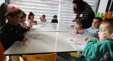 Efes Selçuk'ta çocuklar mutlu, aileler keyifli