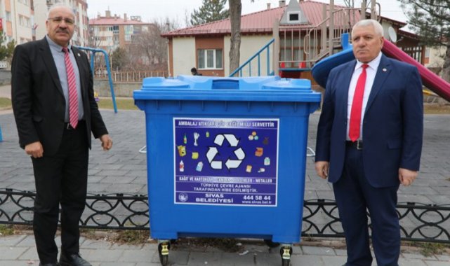 Geri dönüşümde Sivas örnek belediye