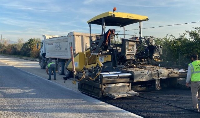 Hatay'da beton asfalt çalışmaları şehrin her noktasında