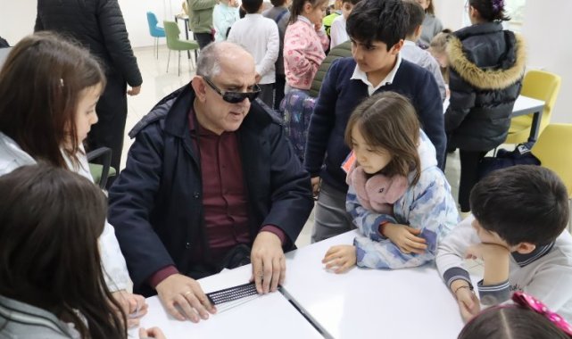 İZGİM'de Braille Alfabesi farkındalığı