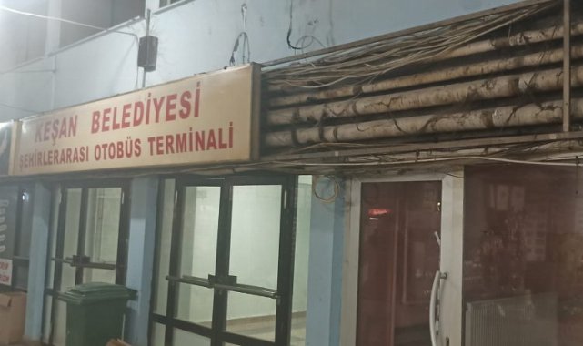 Keşan Otogarı ilçeye yakışmıyor!